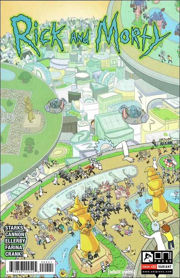 Rick and Morty (2015) issue 22-B Kory Bing Cover