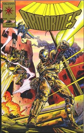 Armorines (1993) issue 0-B Gold Cover 1/5000