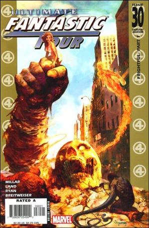 Ultimate Fantastic Four issue 30-B Arthur Suydam 1:15 Cover