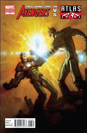 Avengers vs Atlas issue 3-B Andrew Robinson Cover