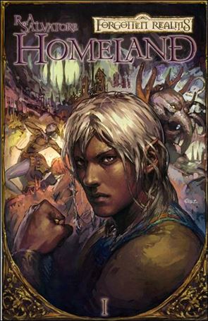 Forgotten Realms: Homeland issue 1-B Gez Fry Cardstock Cover