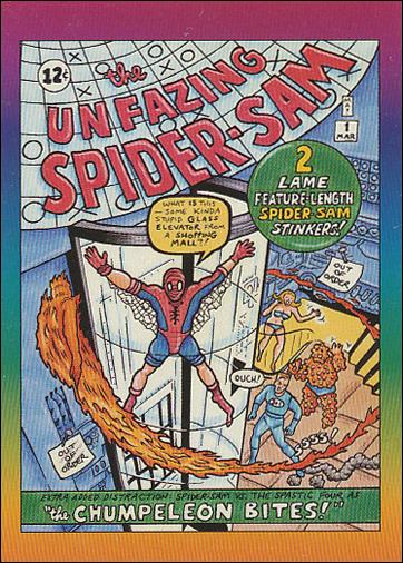 Defective Comics (Base Set) card 26 Unfazing Spider-Sam #1