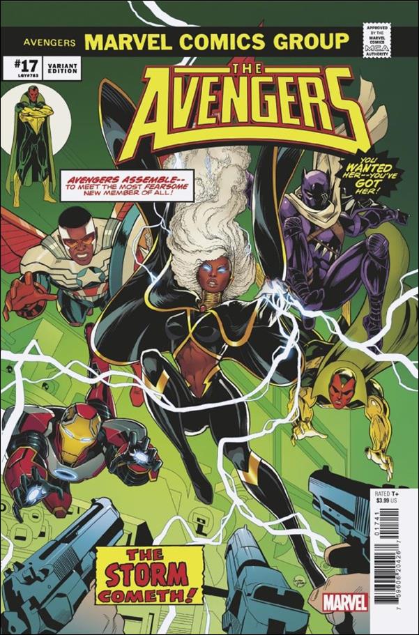Avengers (2023) issue 17-E Luciano Vecchio Homage Cover