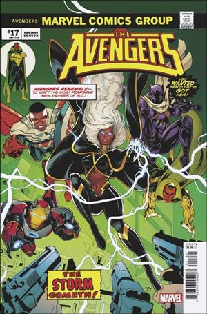 Avengers (2023) issue 17-E Luciano Vecchio Homage Cover