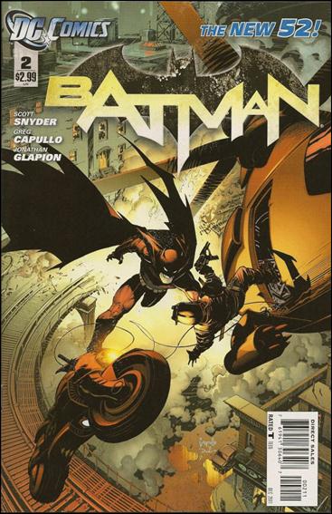 Batman (2011) issue 2 Greg Capullo Standard Cover