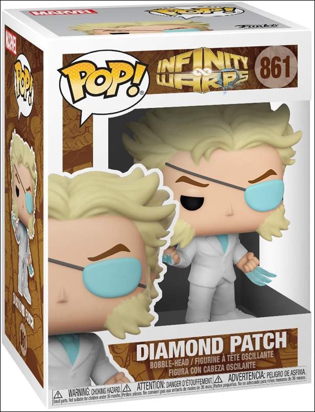 POP! Marvel figure 861 Diamond Patch