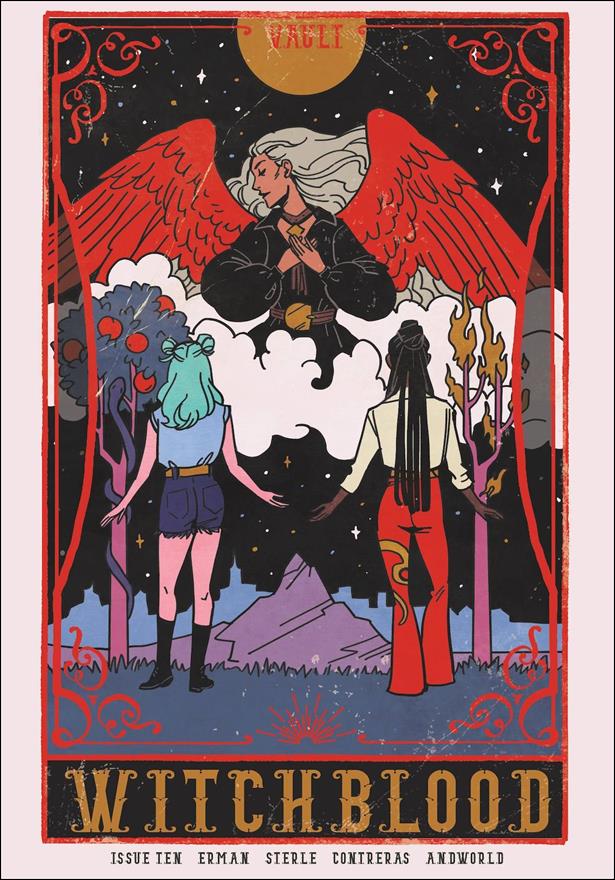 Witchblood issue 10-B Lisa Sterle Tarot Card Cover
