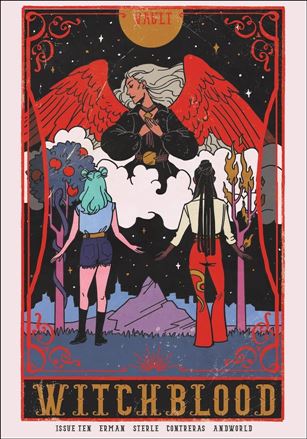 Witchblood issue 10-B Lisa Sterle Tarot Card Cover