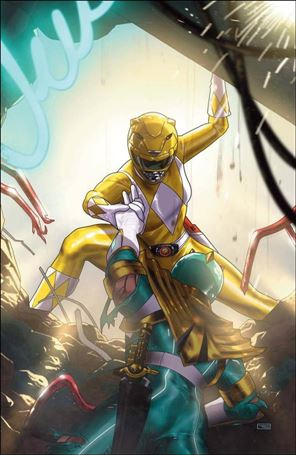 Mighty Morphin Power Rangers issue 112-F Taurin Clarke 1:50 Virgin Cover