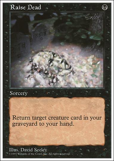 Magic the Gathering: 5th Edition (Base Set) card 191 Raise Dead