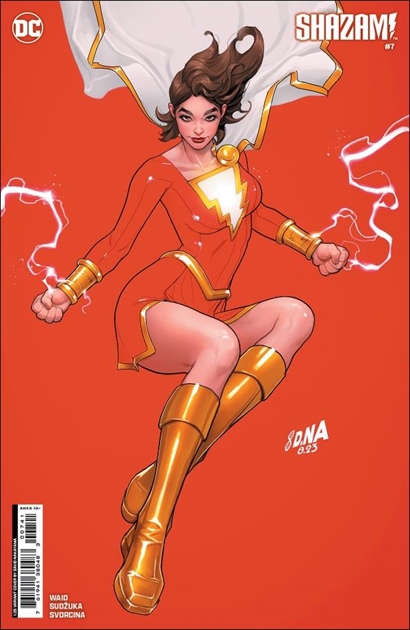 Shazam! (2023) issue 7-D David Nakayama 1:25 Cardstock Cover