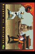 Mortal Kombat (Base Set) card 56 Rayden vs. Scorpion