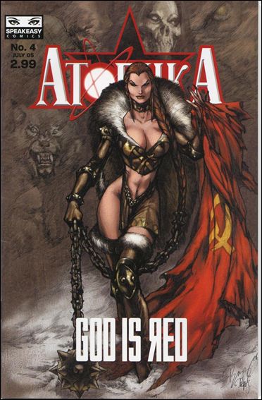 Atomika issue 4-B Buzz Standard Cover
