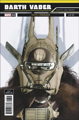 Darth Vader (2017) issue 16-B Rod Reis Galactic Icon Cover