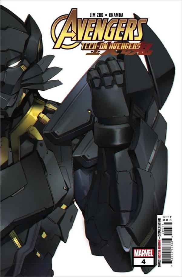 Avengers: Tech-On issue 4 Eiichi Shimizu Cover