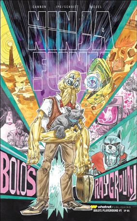 Ninja Funk: Bolo's Playground issue 1-B Alex Riegel Cover