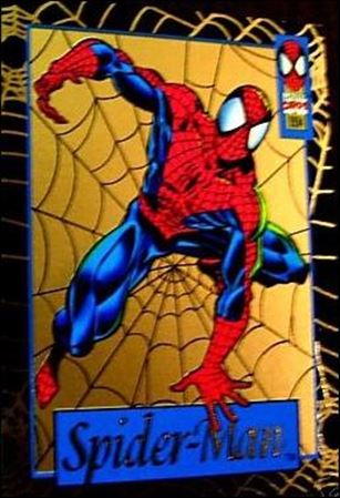 Amazing Spider-Man (Gold Web/Jumbo Packs Subset) card 3 Spider-Man