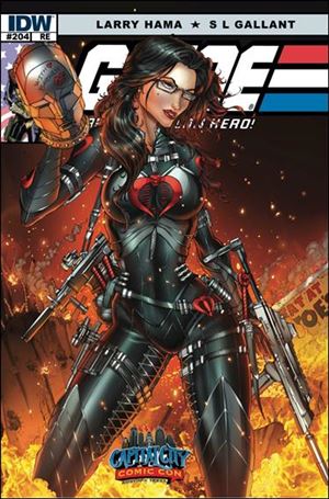 G.I. Joe: A Real American Hero issue 204-C Jamie Tyndall Capital City Comic Con Cover