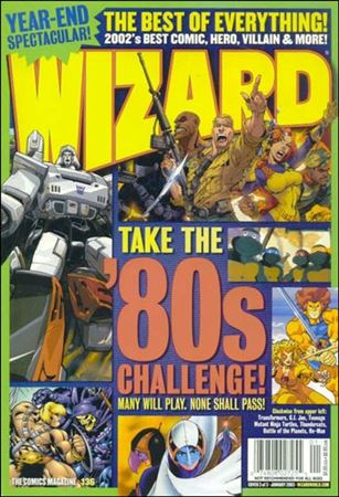 Wizard: The Comics Magazine issue 136-C '80s Collage Cover