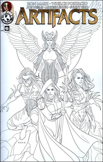 Artifacts (2010) issue 6-C Phil Noto 1:50 B&W Cover