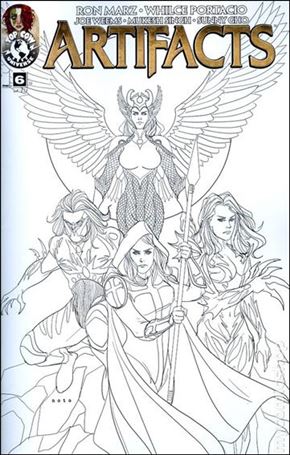 Artifacts (2010) issue 6-C Phil Noto 1:50 B&W Cover