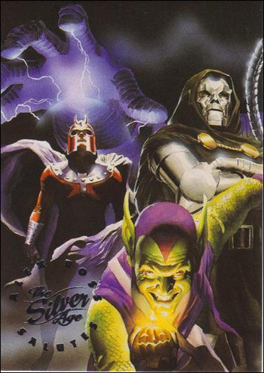 Marvel: The Silver Age (Alex Ross Subset) card AR4 Villians 1