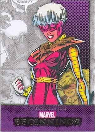 Marvel Beginnings: Series 2 (Base Set) card 185 Siena Blaze