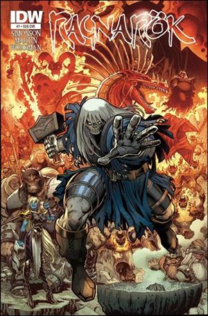 Ragnarok issue 7-B Art Adams Subscription Cover