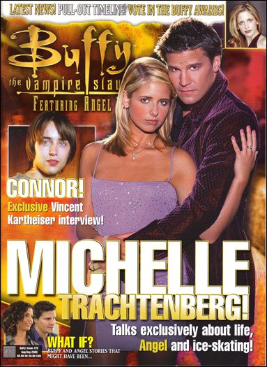 Buffy the Vampire Slayer Magazine issue 20 Buffy & Angel Cover
