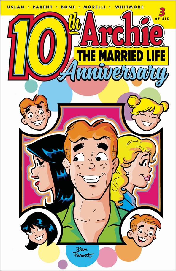 Archie: The Married Life - 10th Anniversary issue 3 Dan Parent Cover