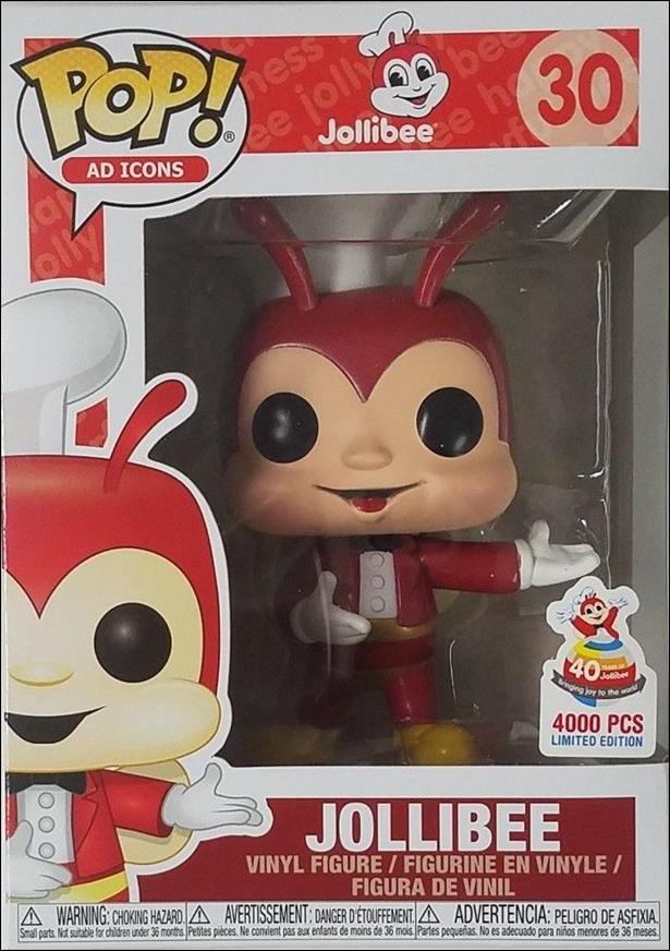 POP! Ad Icons figure 30-B Jollibee (Metallic) 1/4000