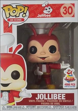 POP! Ad Icons figure 30-B Jollibee (Metallic) 1/4000