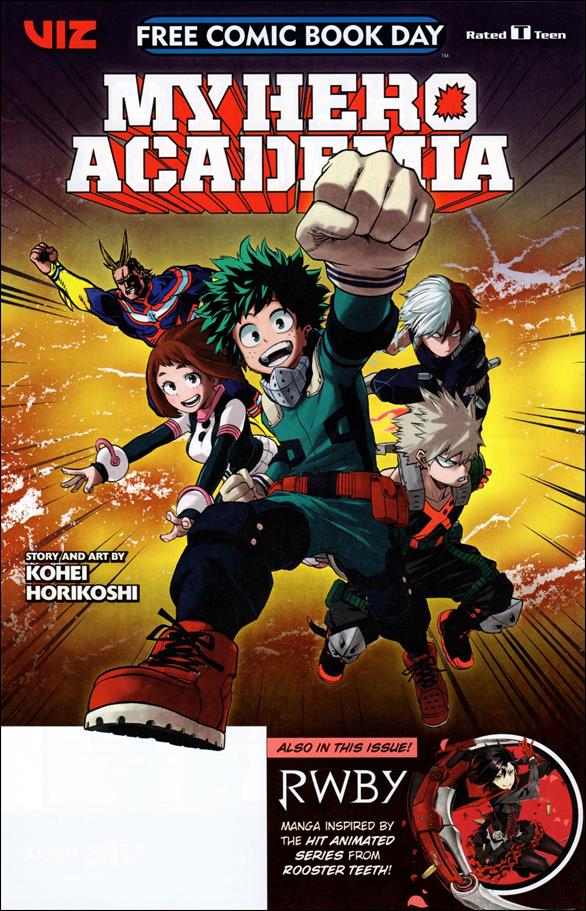 My Hero Academia / Rwby Free Comic Book Day 2018 Edition issue nn