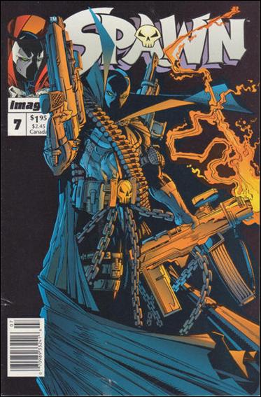 Spawn issue 7-B Newsstand Edition
