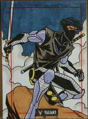 2013 Valiant Comics Preview Trading Card Set (Sketch Card Subset) card LAK-03