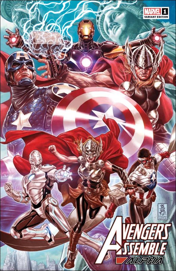 Avengers Assemble: Alpha issue 1-D Mark Brooks Hidden Gem 1:50 Cover