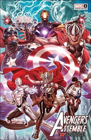 Avengers Assemble: Alpha issue 1-D Mark Brooks Hidden Gem 1:50 Cover