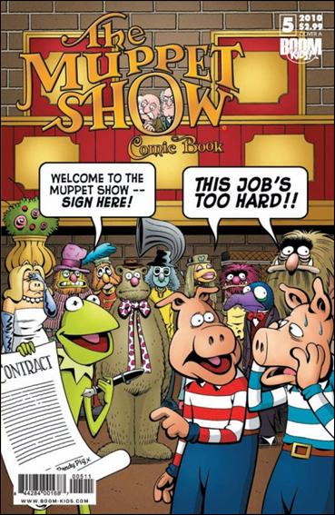 Muppet Show: The Comic Book issue 5 Roger Langridge "Contract" Cover