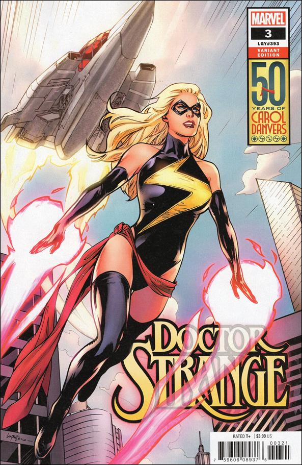 Doctor Strange (2018) issue 3-B Emanuela Lupacchino Captain Marvel Cover