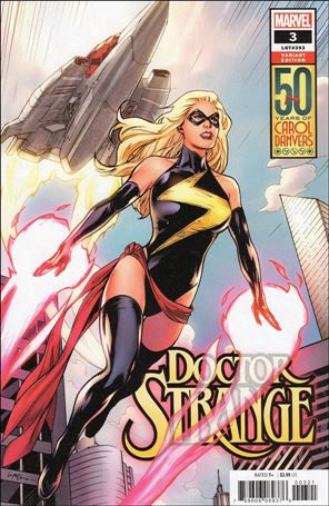 Doctor Strange (2018) issue 3-B Emanuela Lupacchino Captain Marvel Cover