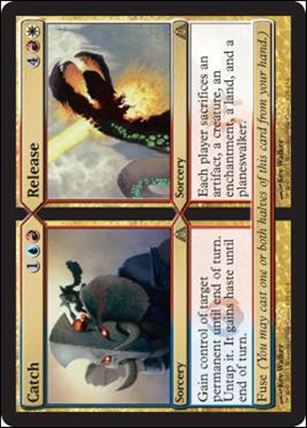 Magic the Gathering: Dragon's Maze (Base Set) card 125 Catch//Release