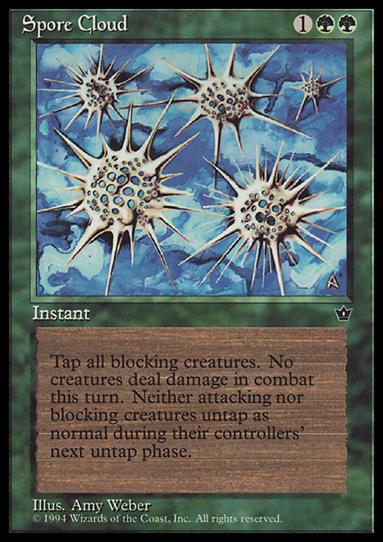 Magic the Gathering: Fallen Empires (Base Set) card 72-B Spore Cloud