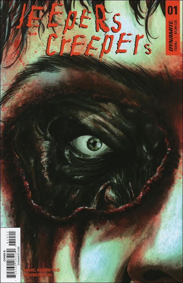 Jeepers Creepers issue 1-B Kewber Baal Cover