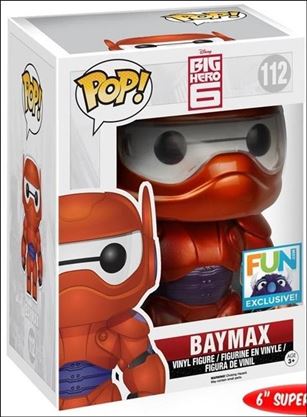 POP! Disney figure 112-B Baymax (Metallic) FUN 2016