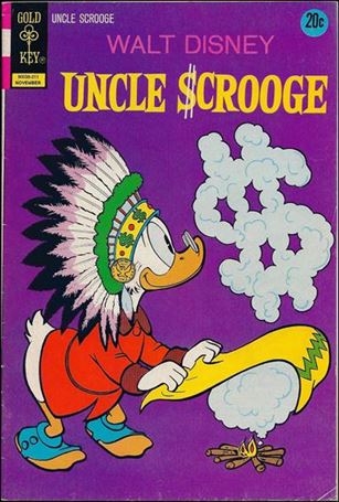 Walt Disney's Uncle Scrooge issue 102-B 20 Cent Cover