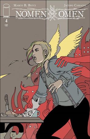 Nomen Omen issue 4-C Brandon Graham Cover