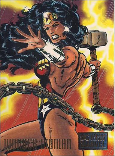DC Versus Marvel / Marvel Versus DC (Base Set) card 27 Wonder Woman