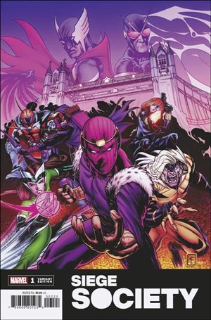 Heroes Reborn: Siege Society issue 1-B Marcelo Ferreira Cover