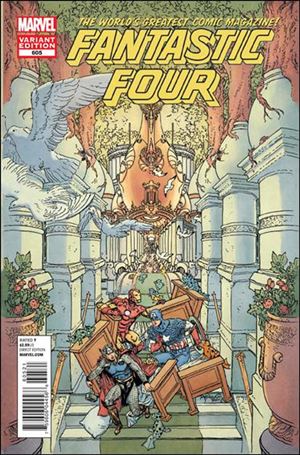 Fantastic Four (1961) issue 605-B Michael Kaluta 1:25 