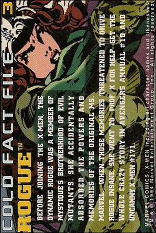 X-Men: Cold Fact Files Cover Image 1